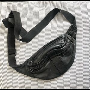 SOLD!!! Leather Fanny pack